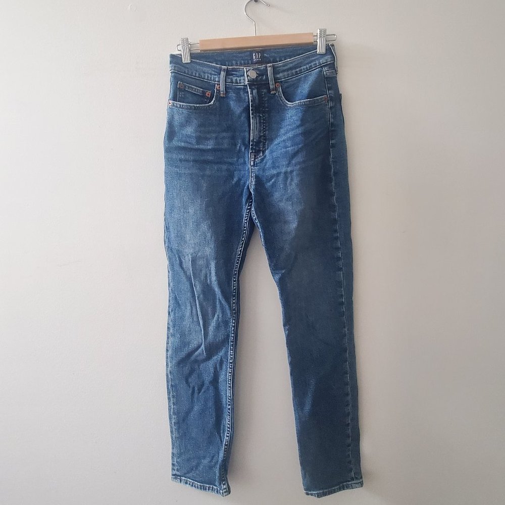Gap High-Rise Cigarette Jeans in US4 / 27 - Regular length - Classic Blue